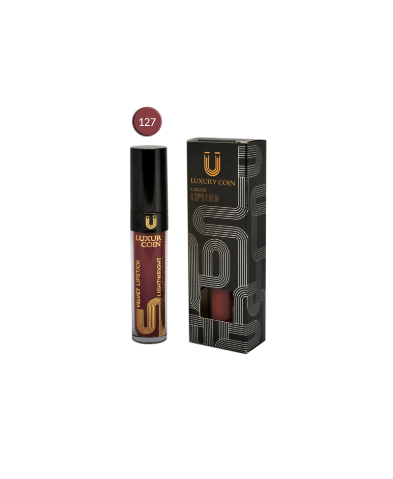 رژ لب مایع لاکچری کوین ۱۲۷